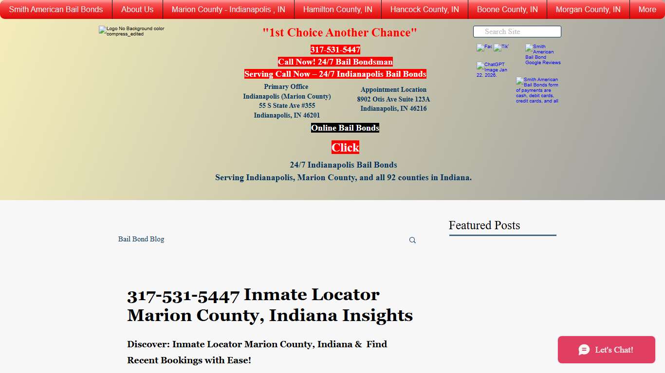 317-531-5447 |Inmate locator Marion County Indiana